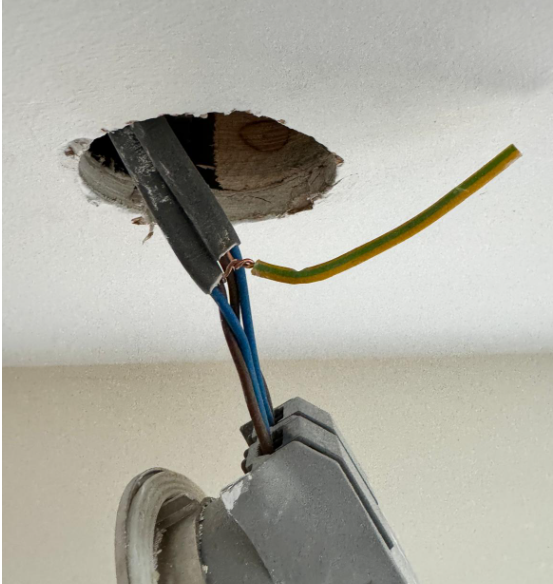 Dangerous Downlight Installation