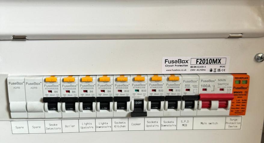 Fuse Board Upgrade in Armley by SmartOhm